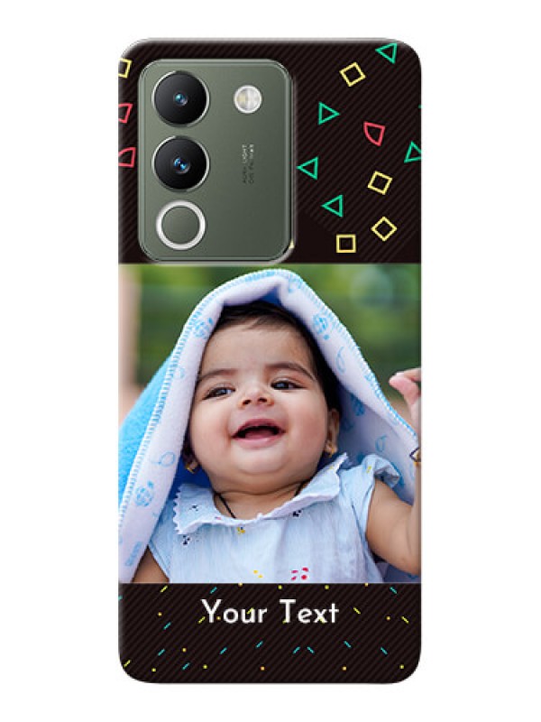 Custom Vivo Y200 5G custom mobile cases with confetti birthday design