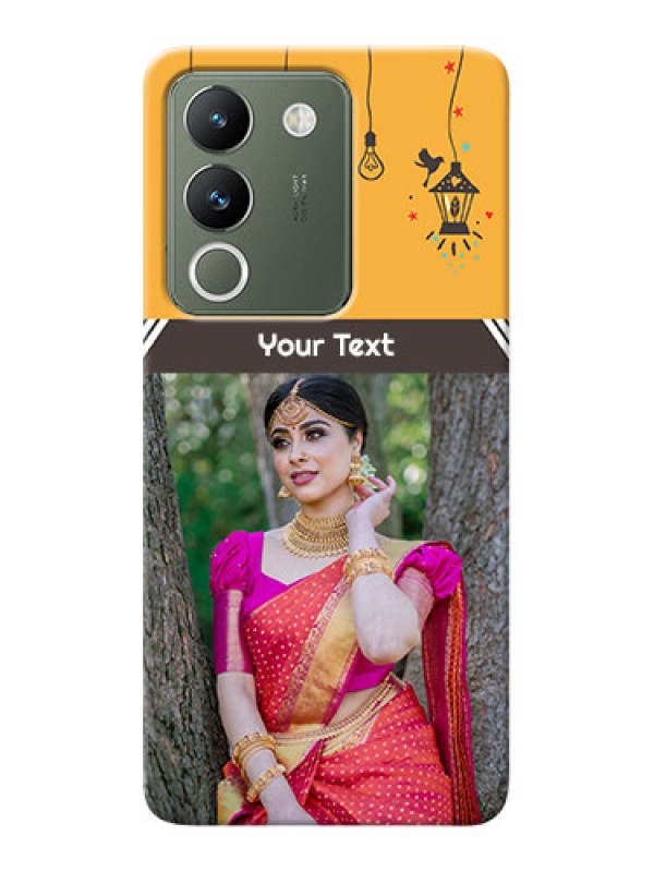 Custom Vivo Y200 5G custom back covers with Family Picture and Icons