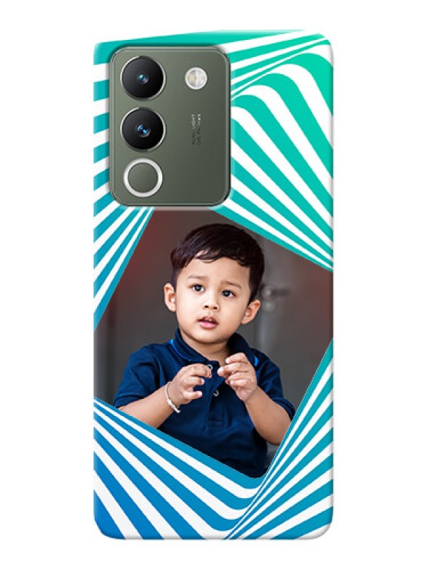 Custom Vivo Y200 5G Personalised Mobile Covers: Abstract Spiral Design