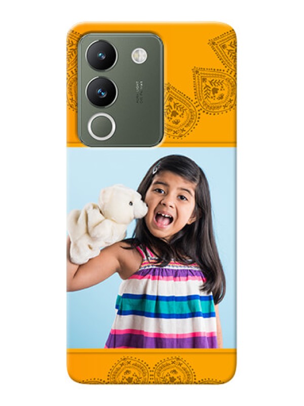 Custom Vivo Y200 5G custom mobile back covers: Photo Wedding Design