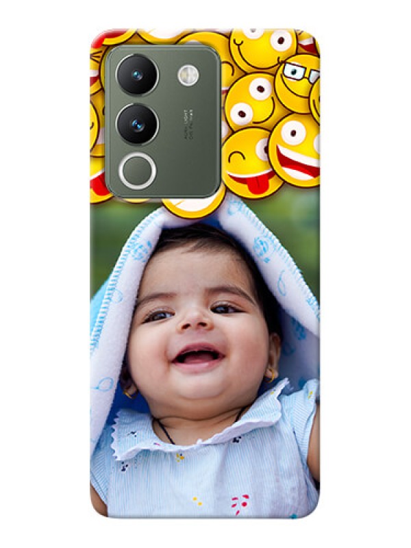 Custom Vivo Y200 5G Custom Phone Cases with Smiley Emoji Design