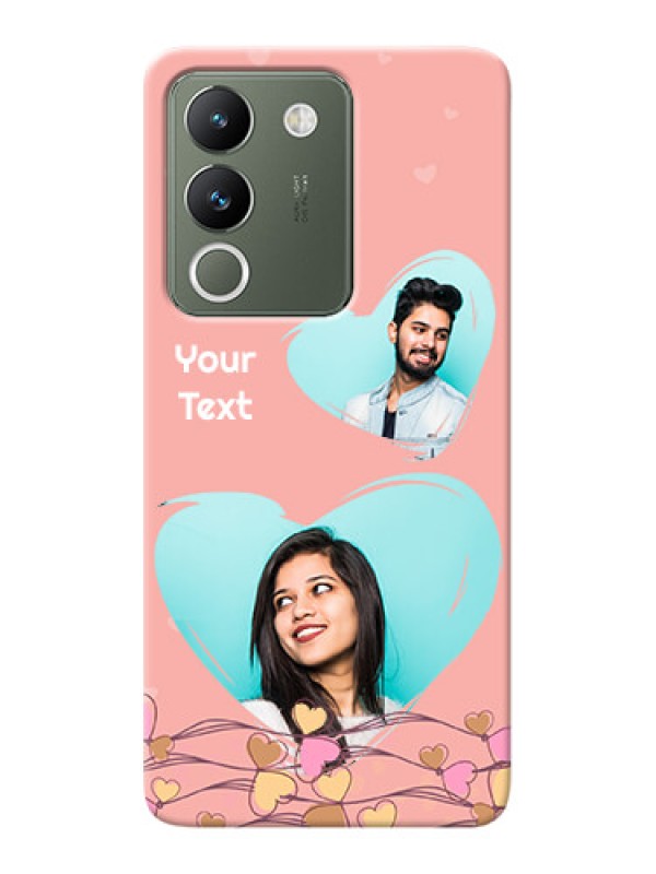 Custom Vivo Y200 5G customized phone cases: Love Doodle Design