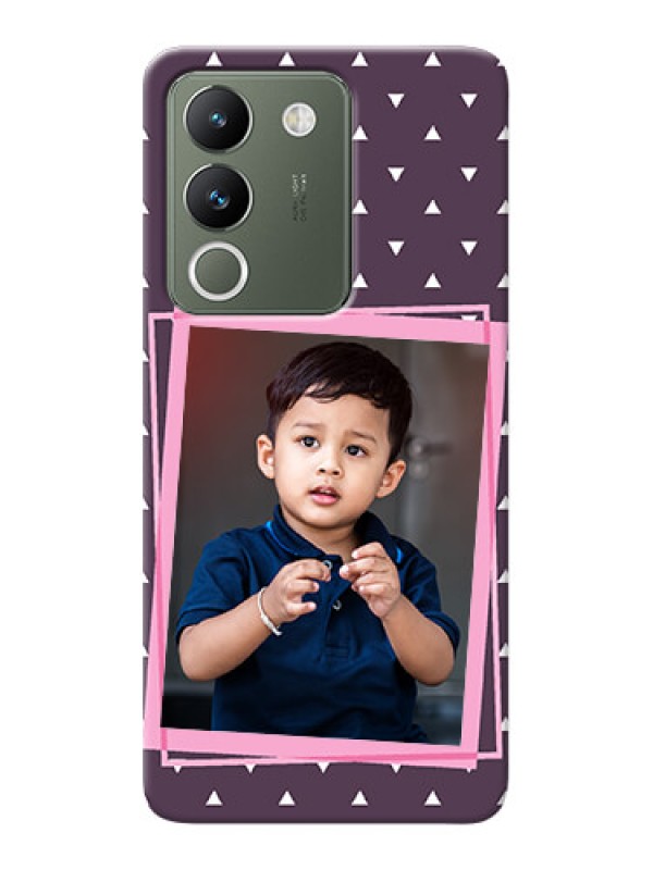 Custom Vivo Y200 5G Phone Cases: Triangle Pattern Dotted Design