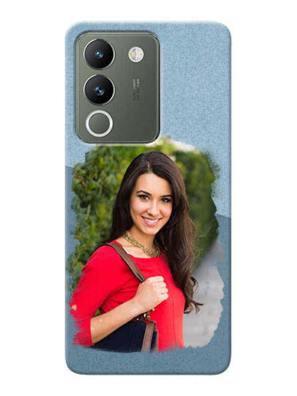 Custom Vivo Y200 5G custom mobile phone covers: Grunge Line Art Design