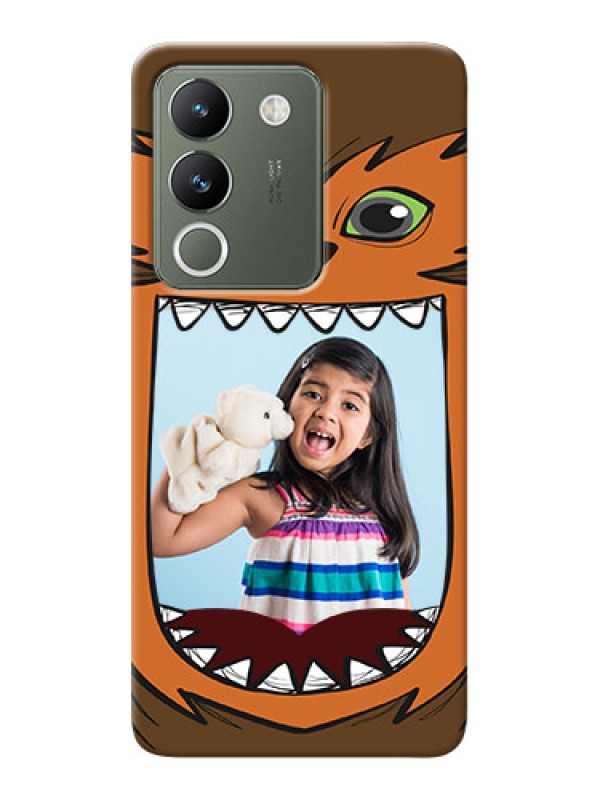 Custom Vivo Y200 5G Phone Covers: Owl Monster Back Case Design