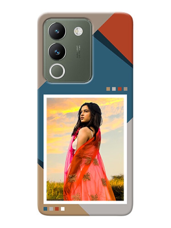 Custom Vivo Y200 5G Personalized Phone Case with Retro color pallet Design