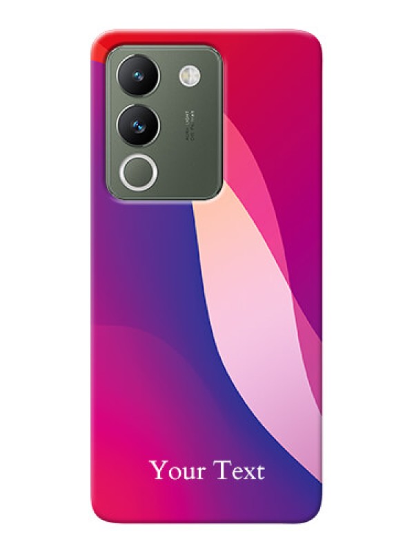 Custom Vivo Y200 5G Personalized Phone Case with Digital abstract Overlap Design