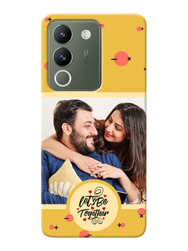 Custom Vivo Y200 5G Photo Printing on Case with Lets be Together Design