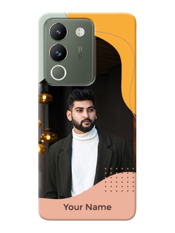 Custom Vivo Y200 5G Personalized Phone Case with Triwithcoloured overlay design