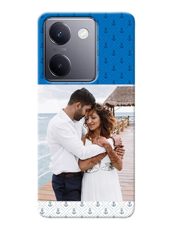 Custom Vivo Y200 Pro 5G Mobile Phone Covers: Blue Anchors Design