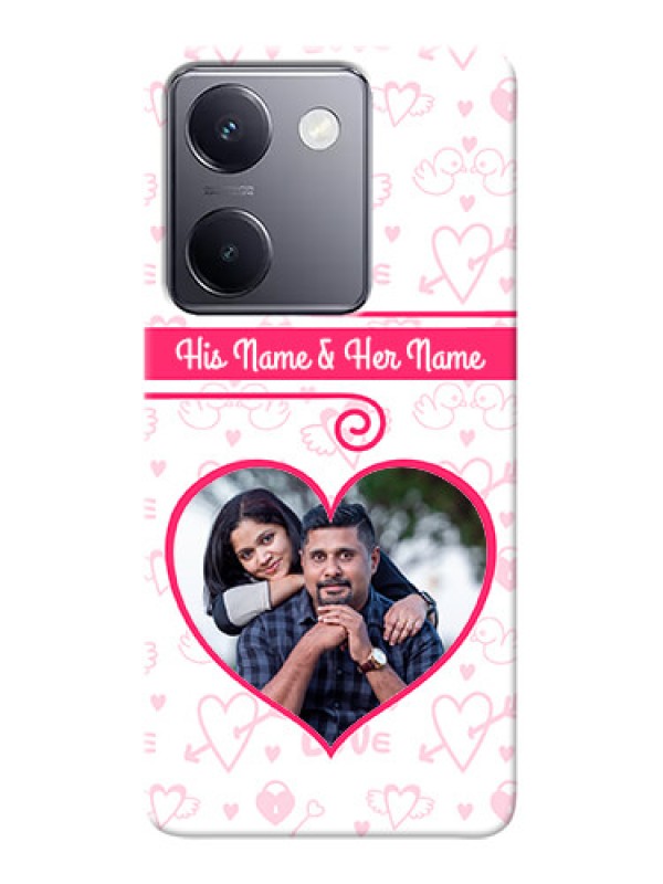 Custom Vivo Y200 Pro 5G Personalized Phone Cases: Heart Shape Love Design