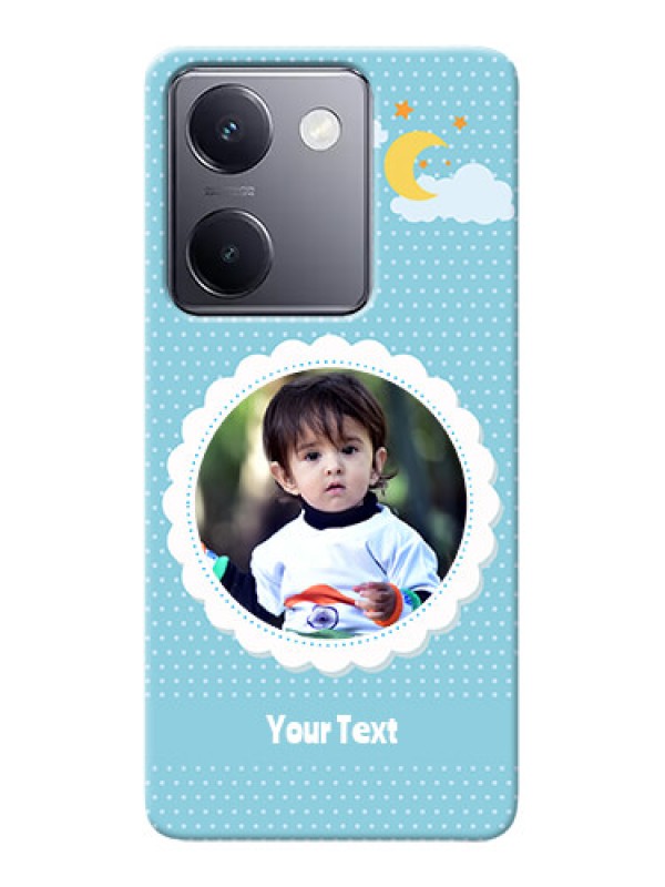 Custom Vivo Y200 Pro 5G mobile cases online: violet Pattern Design