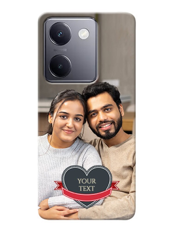 Custom Vivo Y200 Pro 5G mobile back covers online: Just Married Couple Design