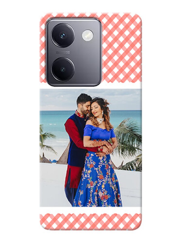 Custom Vivo Y200 Pro 5G custom mobile cases: Pink Pattern Design