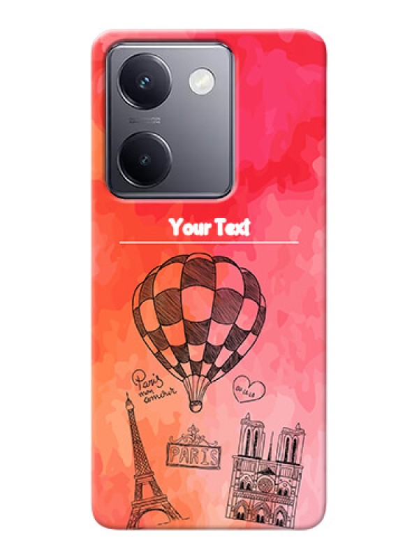 Custom Vivo Y200 Pro 5G Personalized Mobile Covers: Paris Theme Design