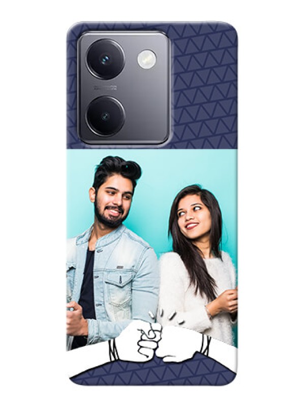 Custom Vivo Y200 Pro 5G Mobile Covers Online with Best Friends Design