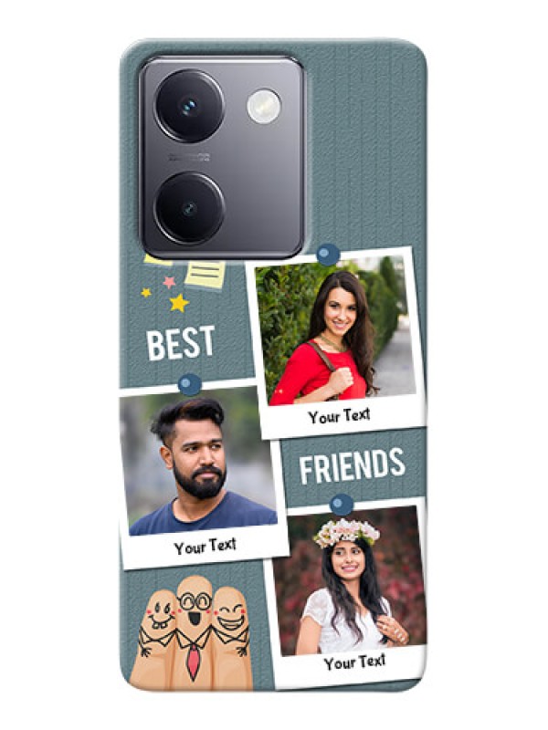 Custom Vivo Y200 Pro 5G Mobile Cases: Sticky Frames and Friendship Design
