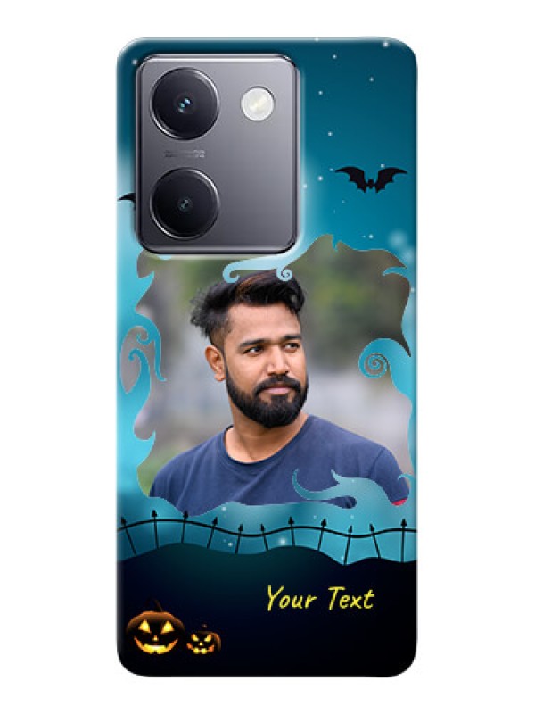Custom Vivo Y200 Pro 5G Personalised Phone Cases: Halloween frame design