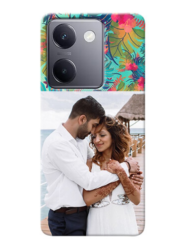 Custom Vivo Y200 Pro 5G Personalized Phone Cases: Watercolor Floral Design