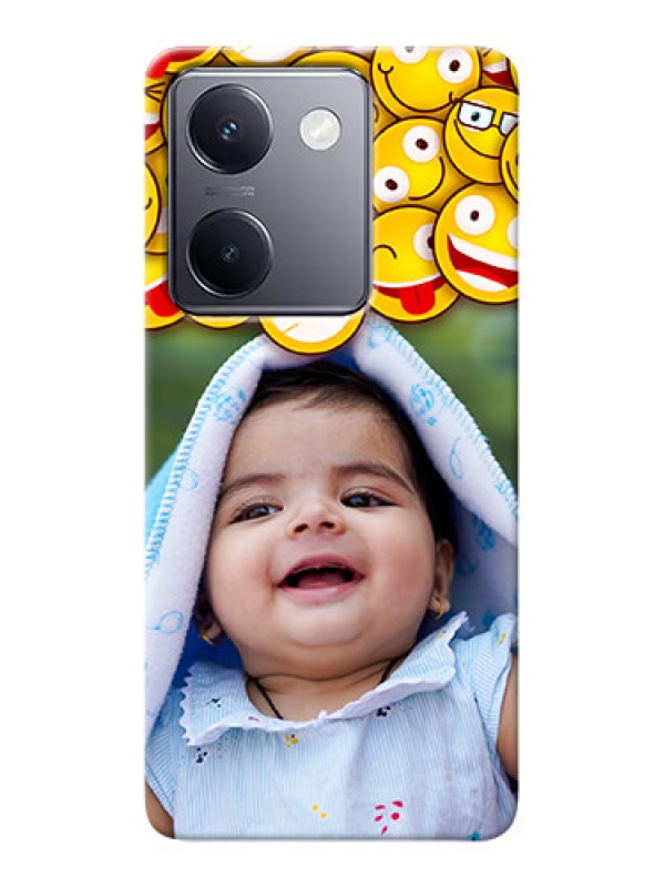 Custom Vivo Y200 Pro 5G Custom Phone Cases with Smiley Emoji Design