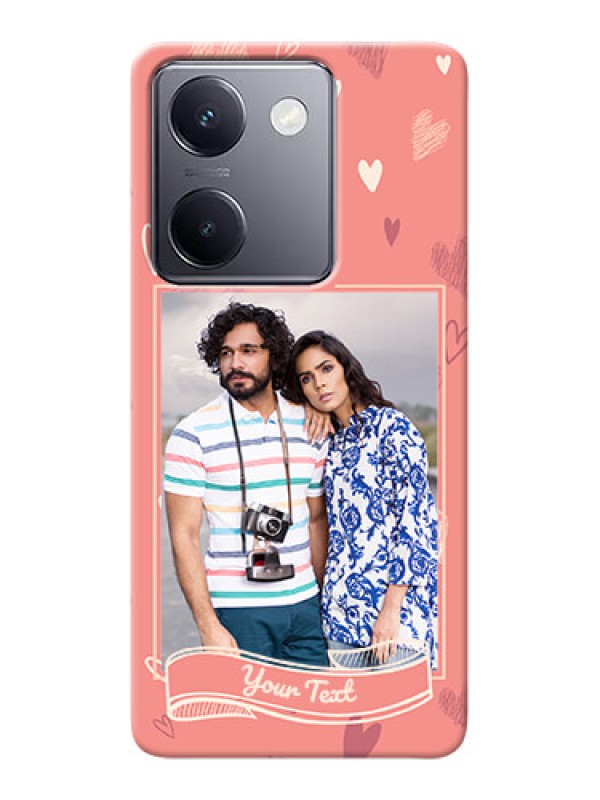 Custom Vivo Y200 Pro 5G custom mobile phone cases: love doodle art Design