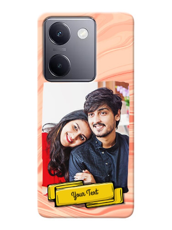 Custom Vivo Y200 Pro 5G Customized Phone Cases: Marble Texture Design