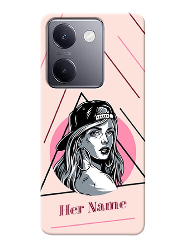 Custom Vivo Y200 Pro 5G Personalized Phone Case with Rockstar Girl Design