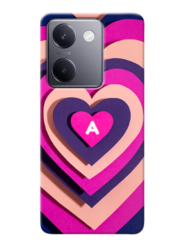 Custom Vivo Y200 Pro 5G Custom Mobile Case with Cute Heart Pattern Design