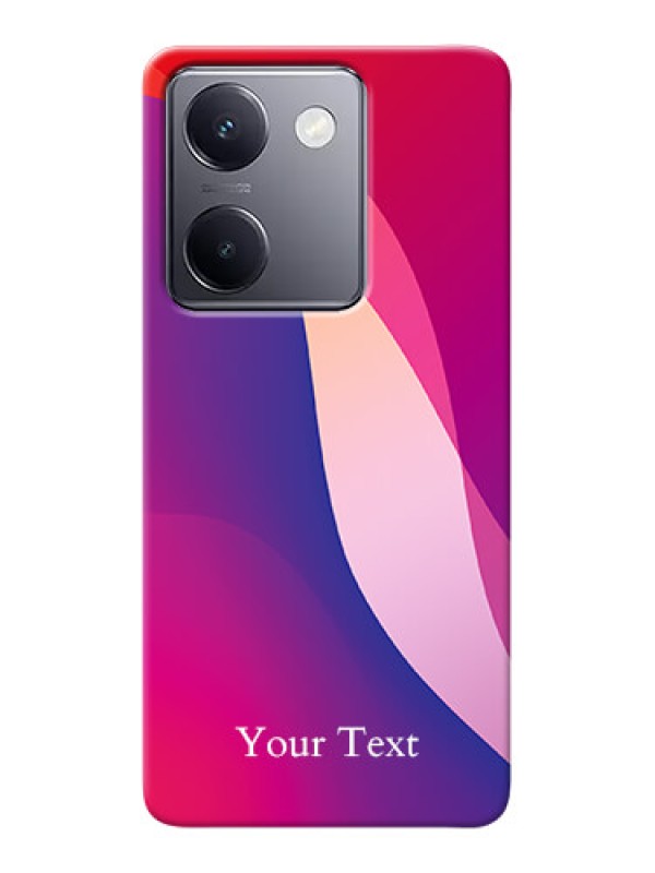 Custom Vivo Y200 Pro 5G Personalized Phone Case with Digital abstract Overlap Design