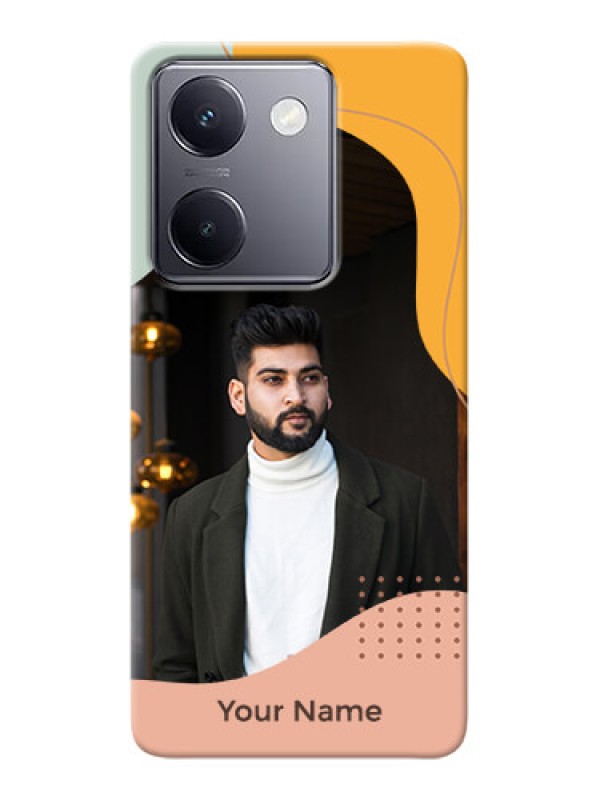 Custom Vivo Y200 Pro 5G Personalized Phone Case with Triwithcoloured overlay design