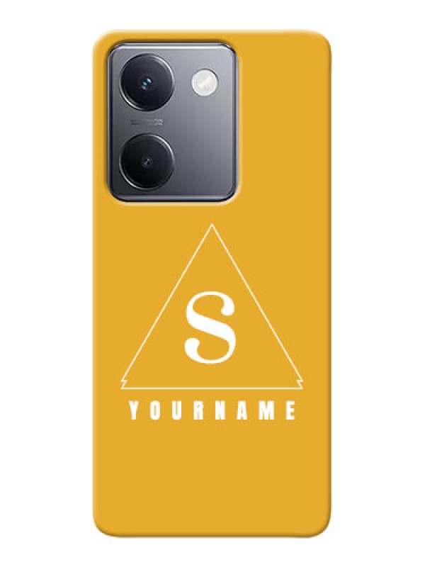 Custom Vivo Y200 Pro 5G Personalized Phone Case with simple triangle Design