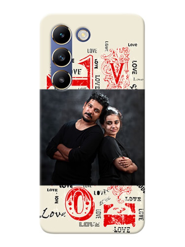 Custom Vivo Y200E 5G mobile cases online: Trendy Love Design Case