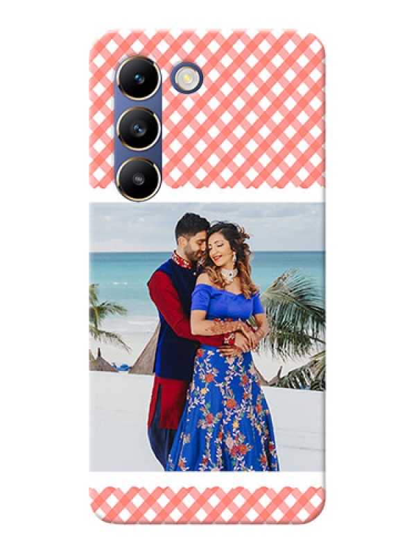 Custom Vivo Y200E 5G custom mobile cases: Pink Pattern Design