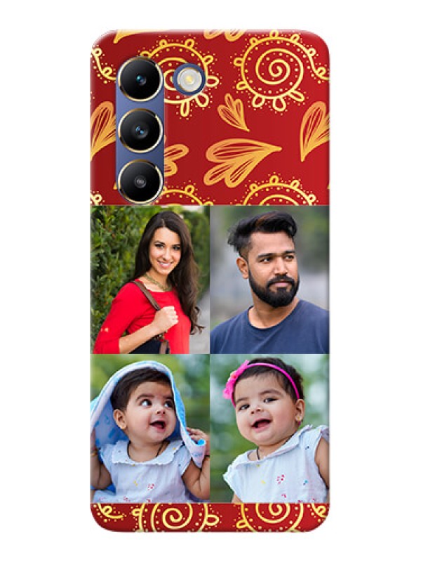 Custom Vivo Y200E 5G Mobile Phone Cases: 4 Image Traditional Design