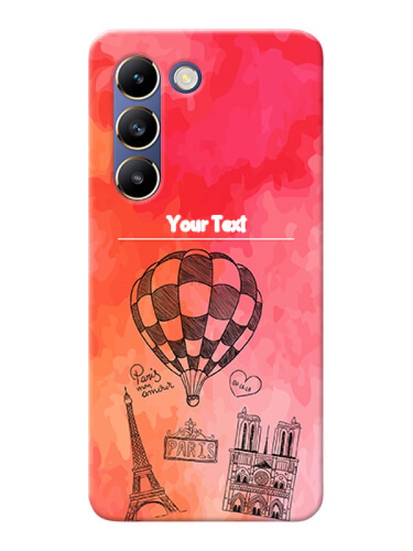 Custom Vivo Y200E 5G Personalized Mobile Covers: Paris Theme Design