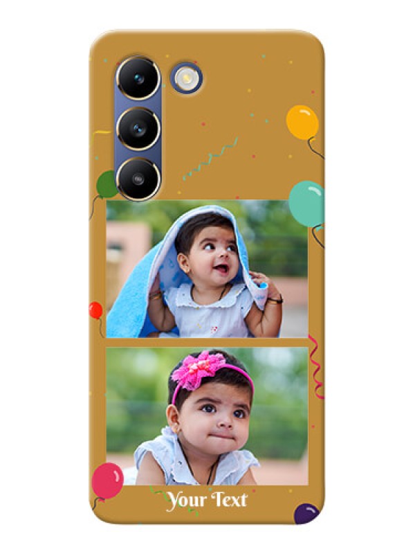 Custom Vivo Y200E 5G Phone Covers: Image Holder with Birthday Celebrations Design