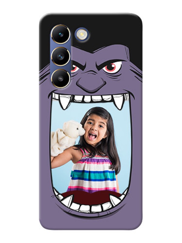 Custom Vivo Y200E 5G Personalised Phone Covers: Angry Monster Design