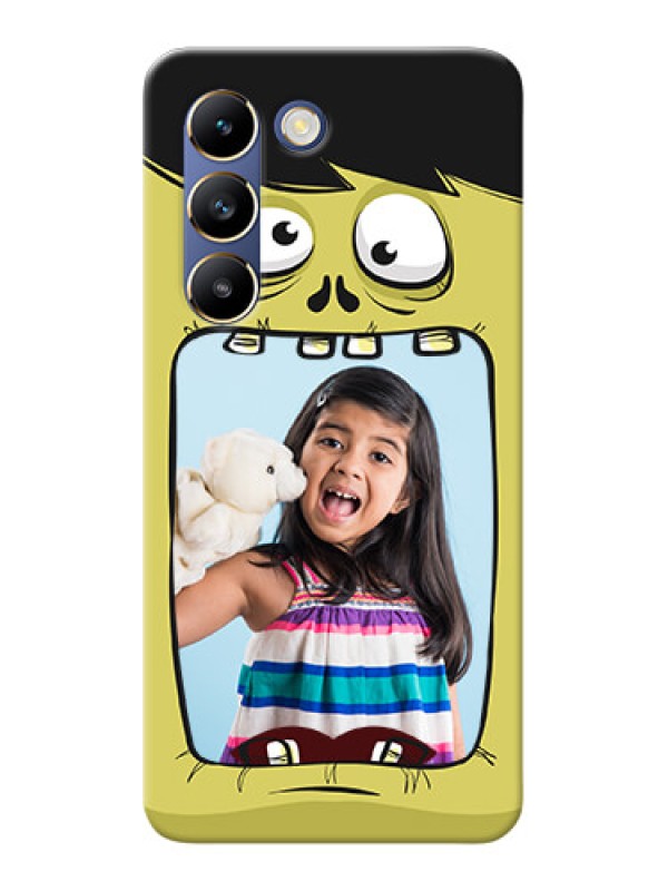 Custom Vivo Y200E 5G Mobile Covers: Cartoon monster back case Design