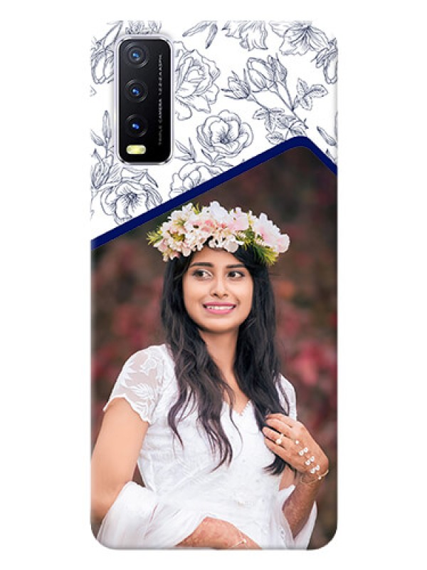 Custom Vivo Y20A Phone Cases: Premium Floral Design