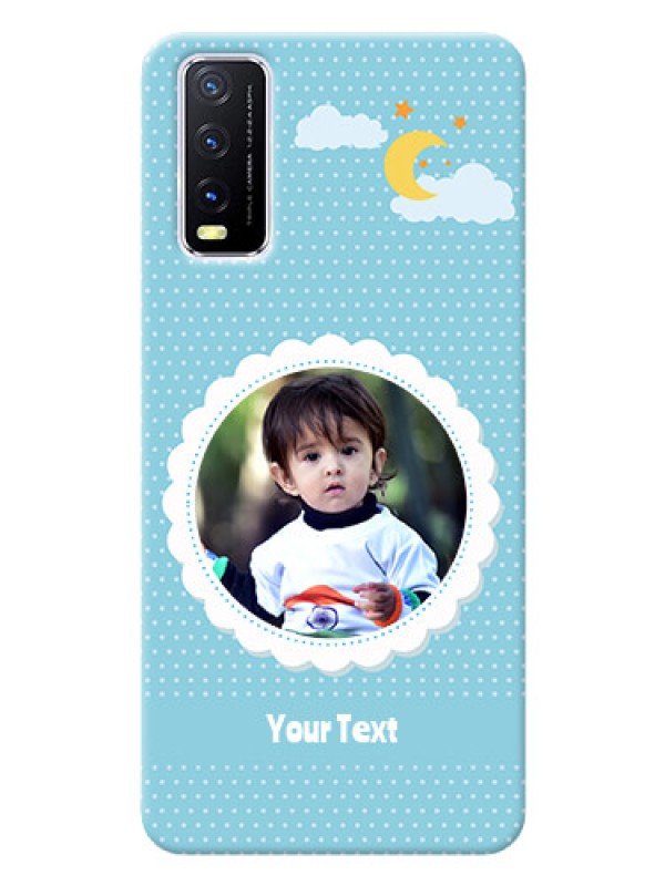 Custom Vivo Y20G mobile cases online: violet Pattern Design