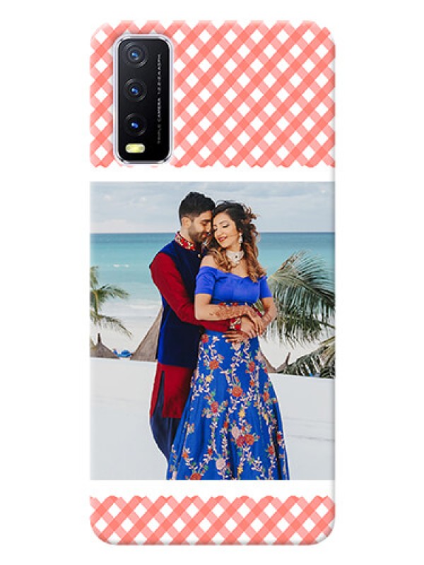 Custom Vivo Y20G custom mobile cases: Pink Pattern Design