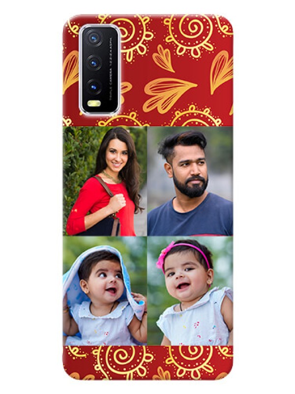 Custom Vivo Y20G Mobile Phone Cases: 4 Image Traditional Design