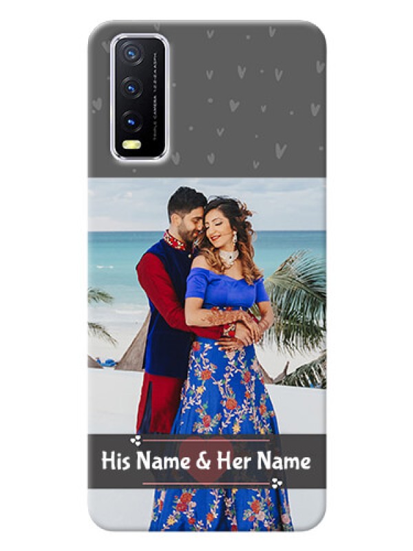 Custom Vivo Y20G Mobile Covers: Buy Love Design with Photo Online