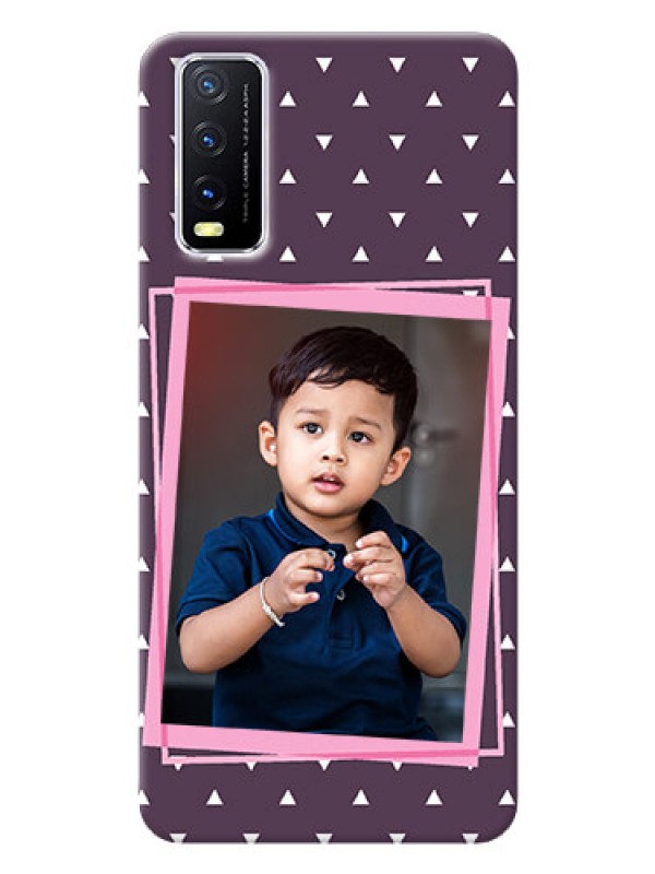 Custom Vivo Y20G Phone Cases: Triangle Pattern Dotted Design