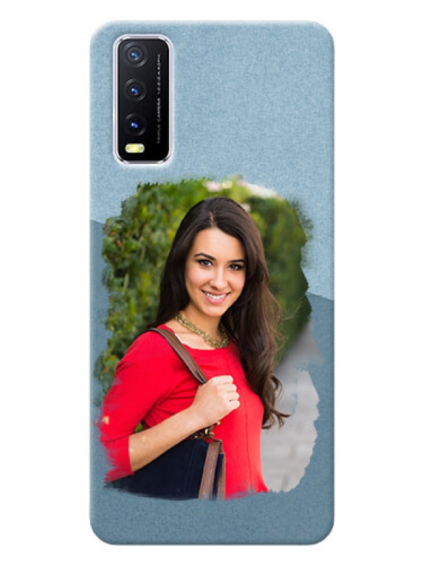 Custom Vivo Y20G custom mobile phone covers: Grunge Line Art Design