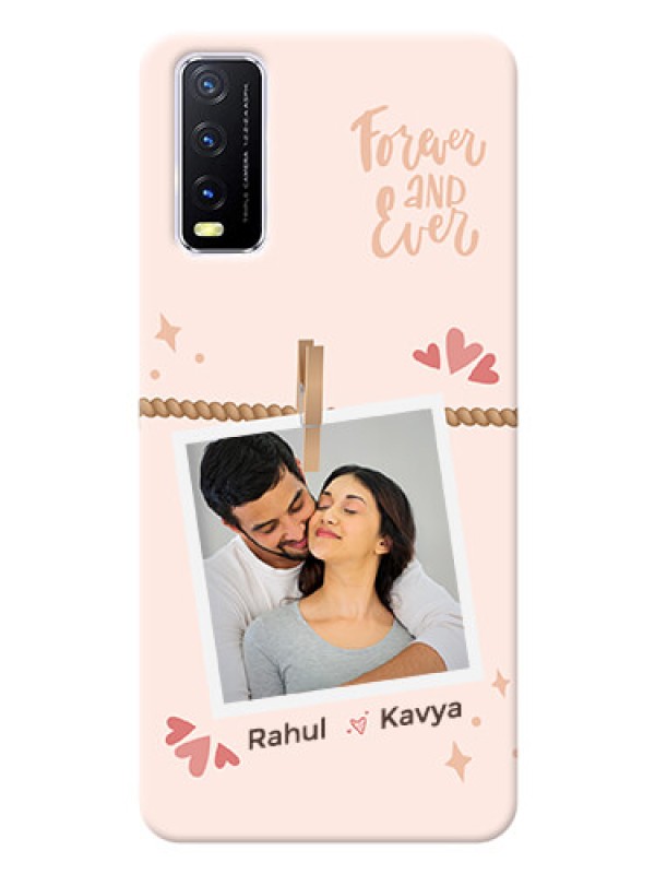 Custom Vivo Y20G Phone Back Covers: Forever and ever love Design