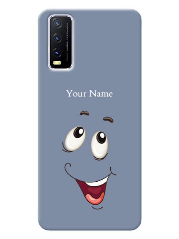 Custom Vivo Y20G Phone Back Covers: Laughing Cartoon Face Design