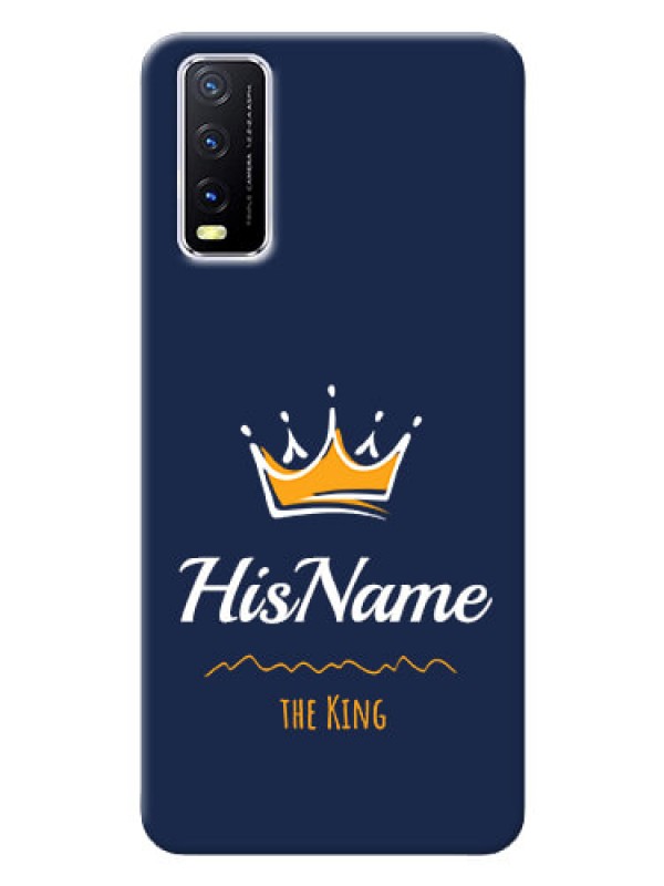 Custom Vivo Y20T King Phone Case with Name