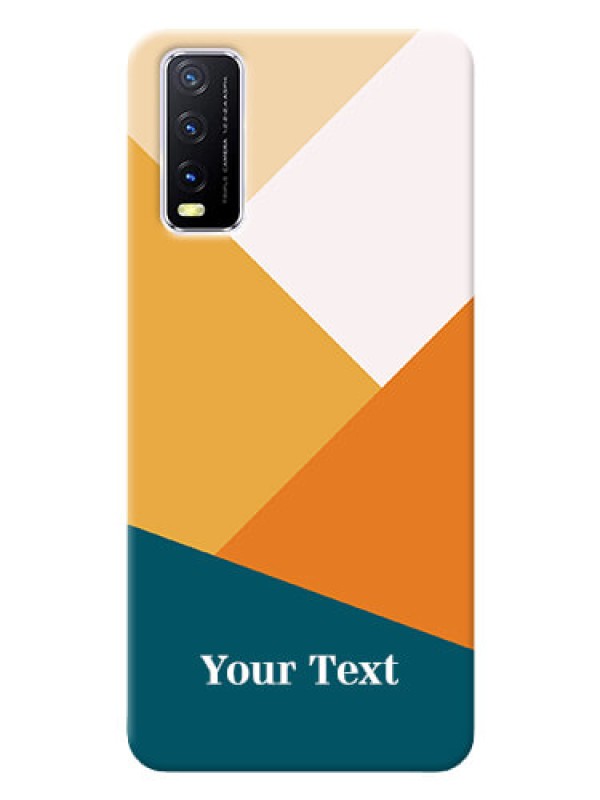 Custom Vivo Y20T Custom Phone Cases: Stacked Multi-colour Design