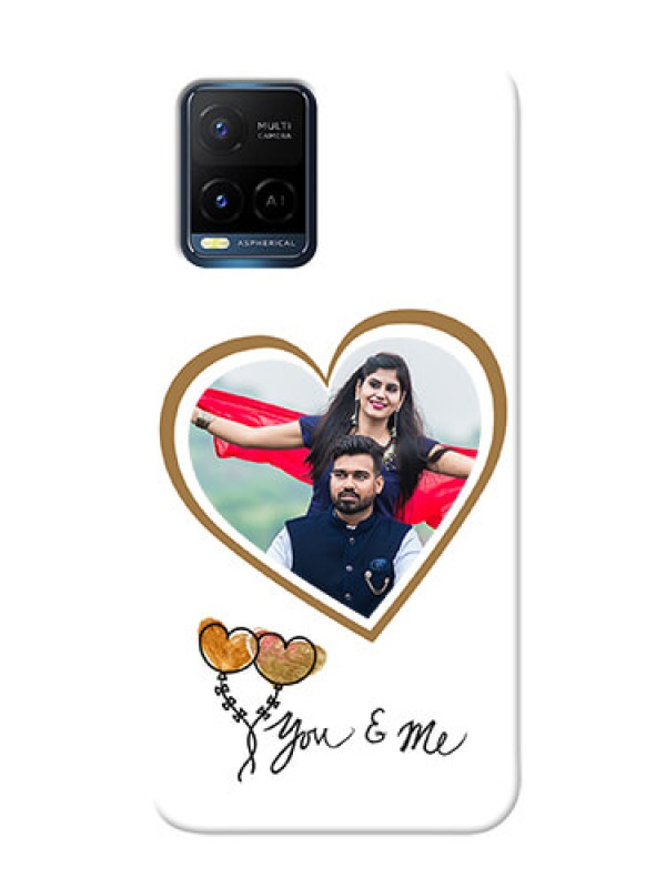 Custom Vivo Y21 customized phone cases: You & Me Design